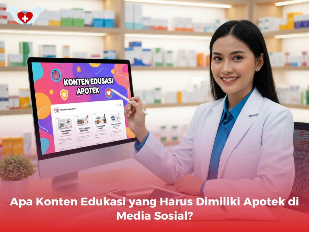 Edukasi konten apotek di sosmed