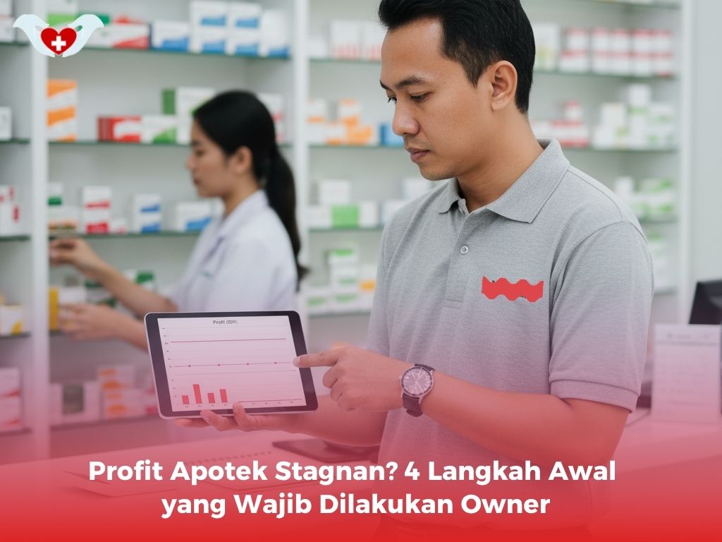 Profit Apotek Stagnan? 4 Langkah Awal yang Wajib Dilakukan Pemilik