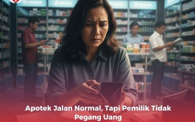 Apotek Jalan Normal, Tapi Pemilik Tidak Pegang Uang