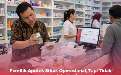 Pemilik Apotek Sibuk Operasional, Tapi Tidak Mengelola Bisnis