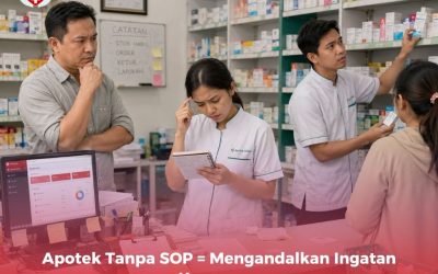Apotek Tanpa SOP = Mengandalkan Ingatan Karyawan