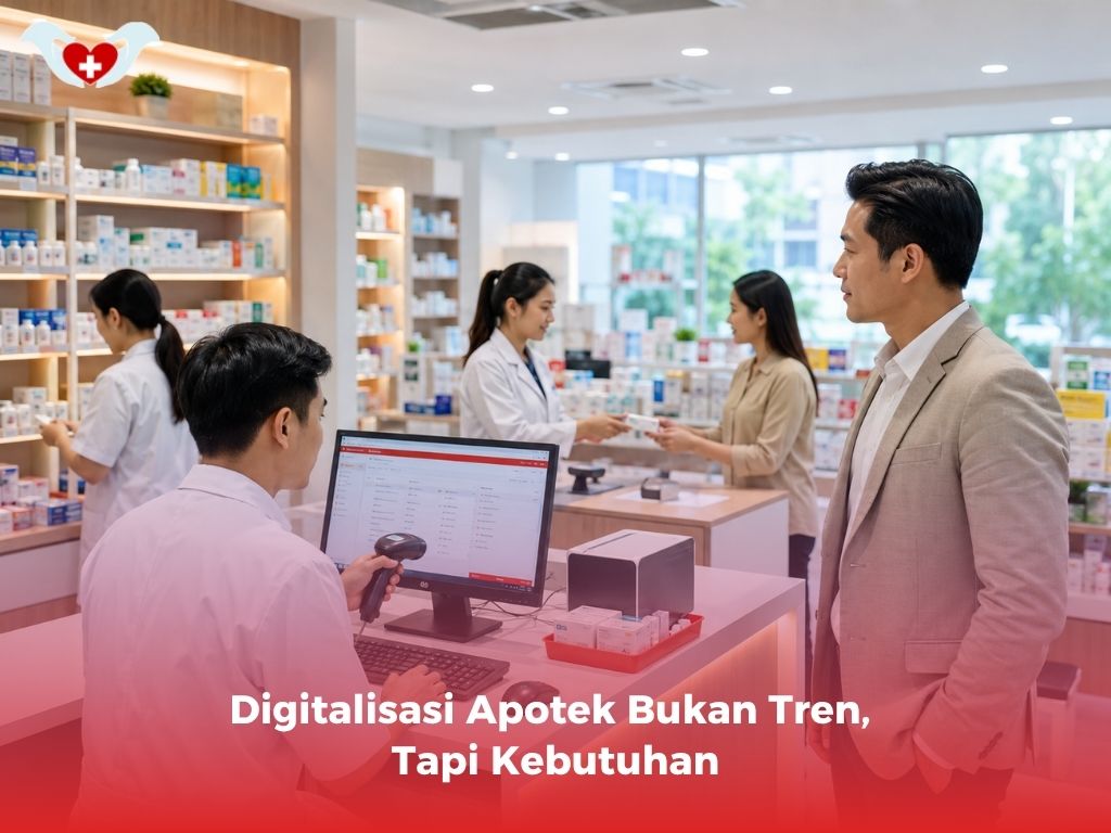 Digitalisasi Apotek Bukan Tren, Tapi Kebutuhan