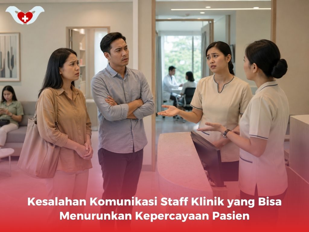 Kesalahan Komunikasi Staff Klinik yang Bisa Menurunkan Kepercayaan Pasien