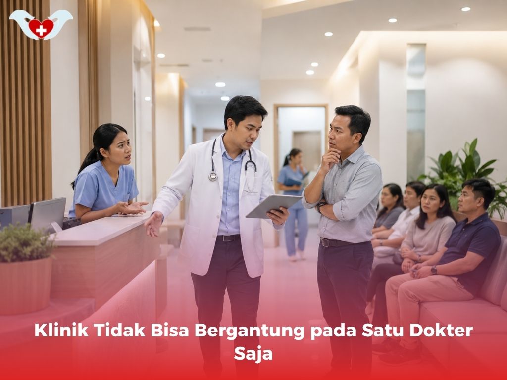 Klinik Tidak Bisa Bergantung pada Satu Dokter Saja